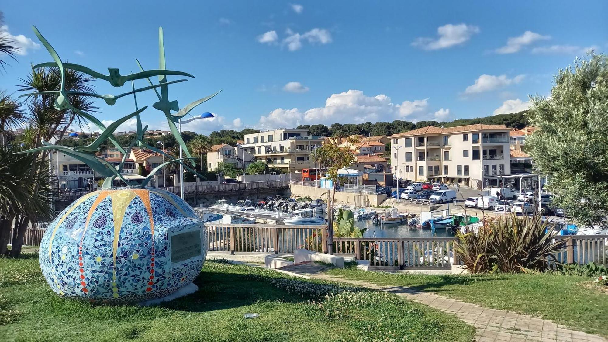 Sausset-Les-Pins, T2 Vue Sur Mer, Plage A 200M Szoba fotó